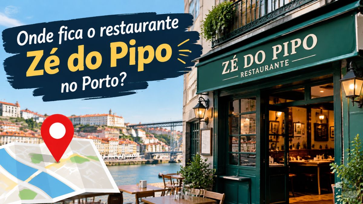 Onde fica o restaurante Zé do Pipo no Porto