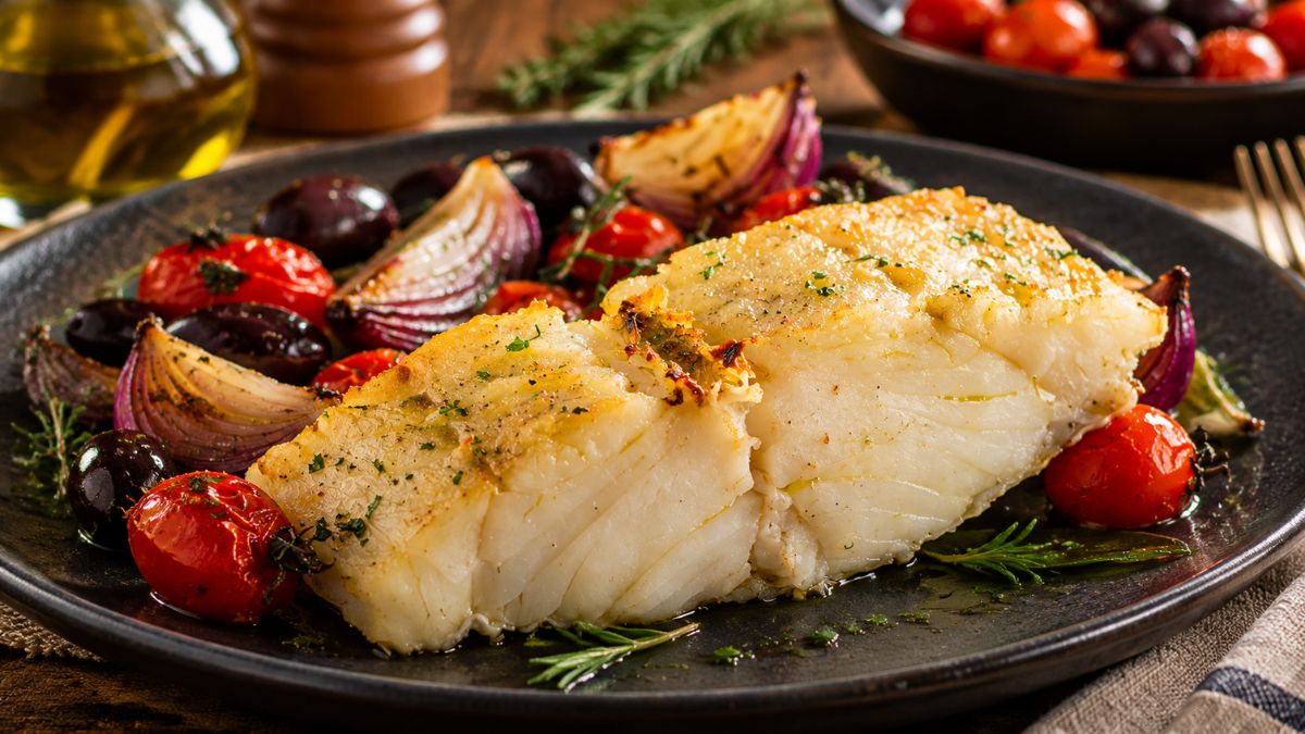 Lombo de bacalhau à portuguesa