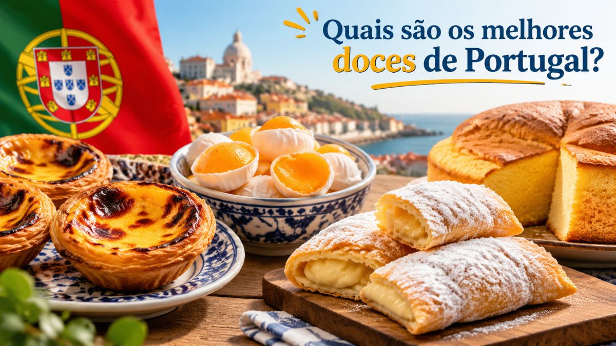 Quais são os melhores doces de Portugal