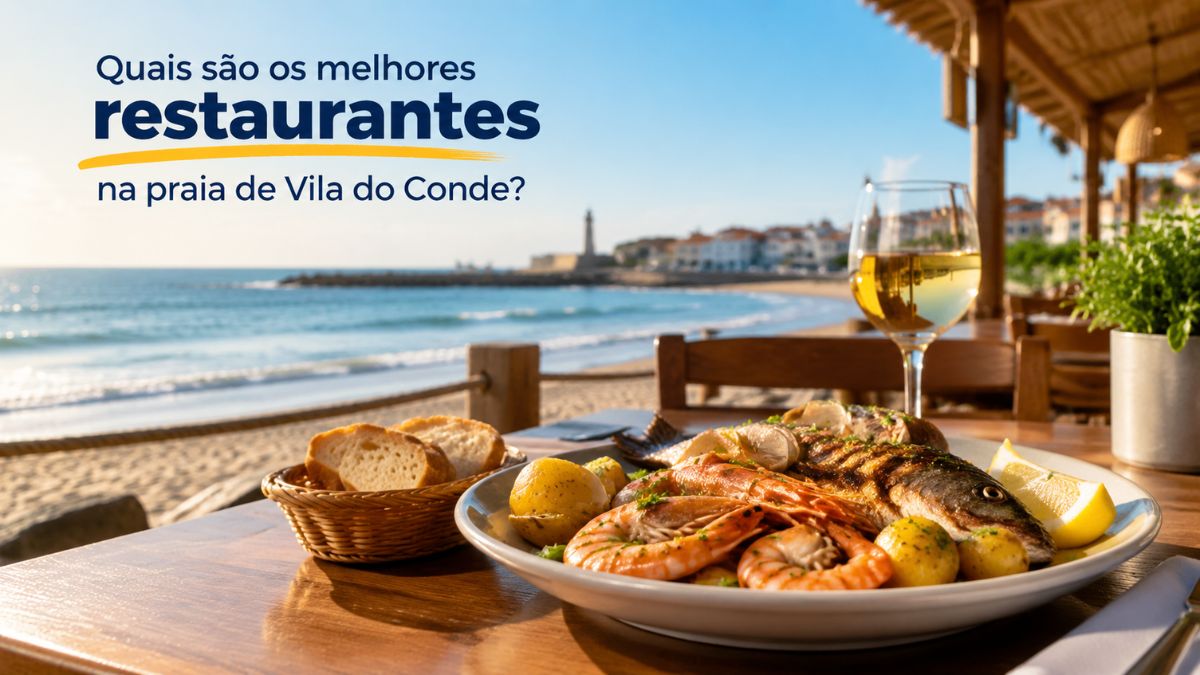 Quais são os melhores restaurantes na praia de Vila do Conde