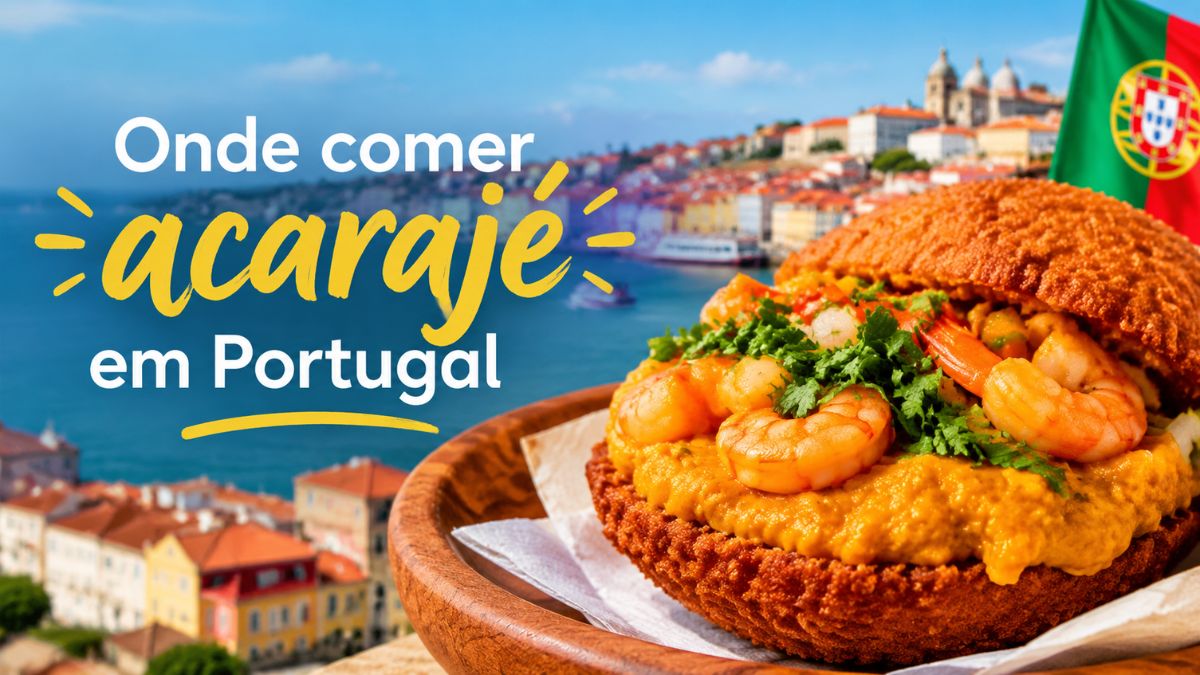 Onde comer acarajé em Portugal