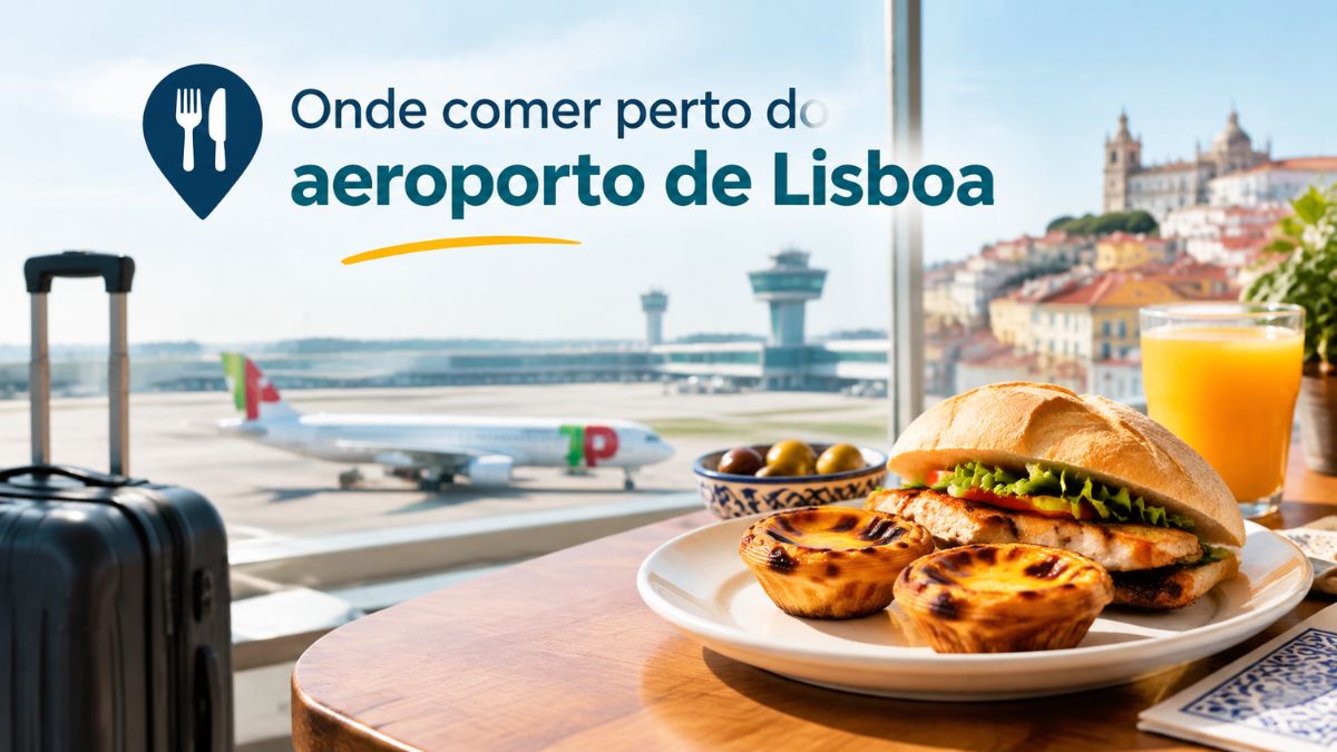 Onde comer perto do aeroporto de Lisboa
